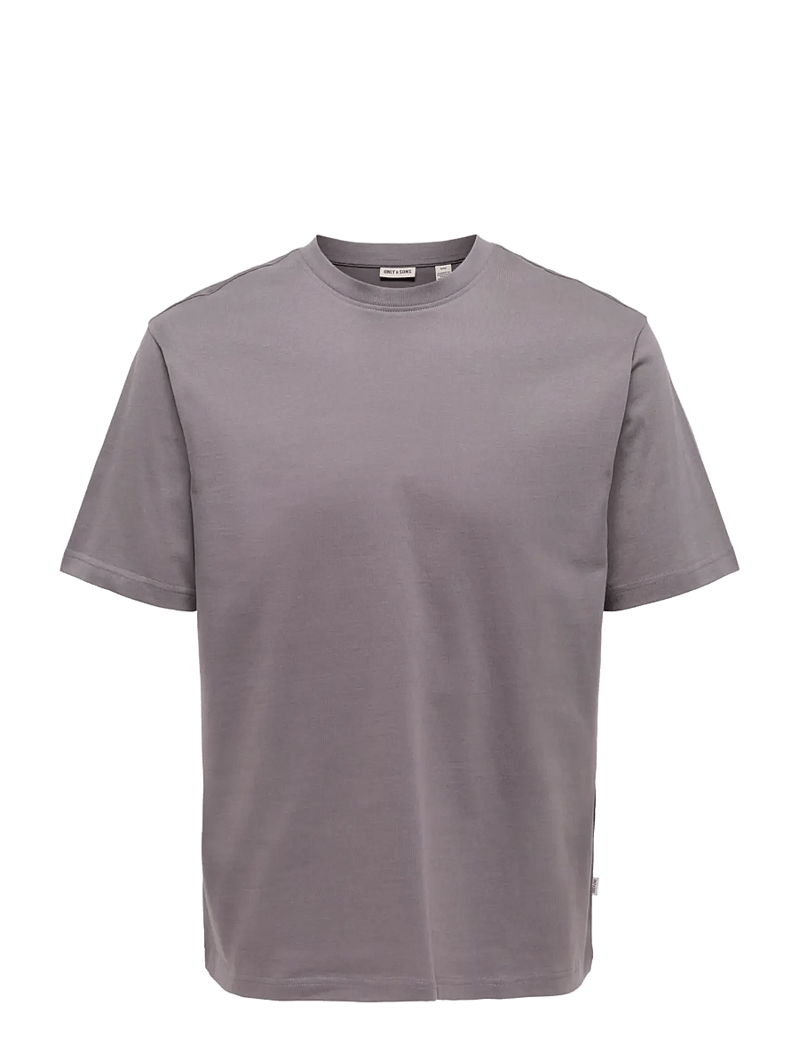 ONLY & SONS - ONSFRED LIFE RLX SS TEE NOOS - lühikeste varrukatega t-särgid - rabbit - 1