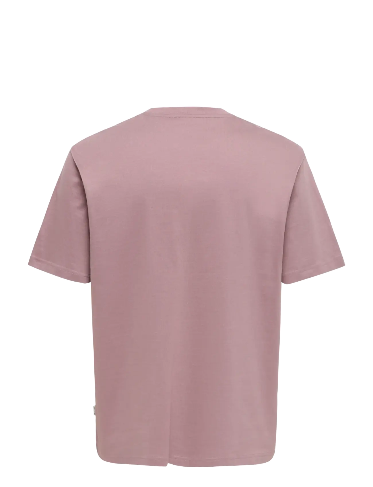 ONLY & SONS - ONSFRED LIFE RLX SS TEE NOOS - laveste priser - twilight mauve - 2