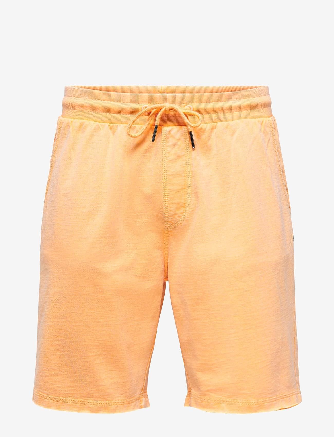 ONLY & SONS - ONSGRIFFIN REG SWEAT SHORTS - papaya - 0