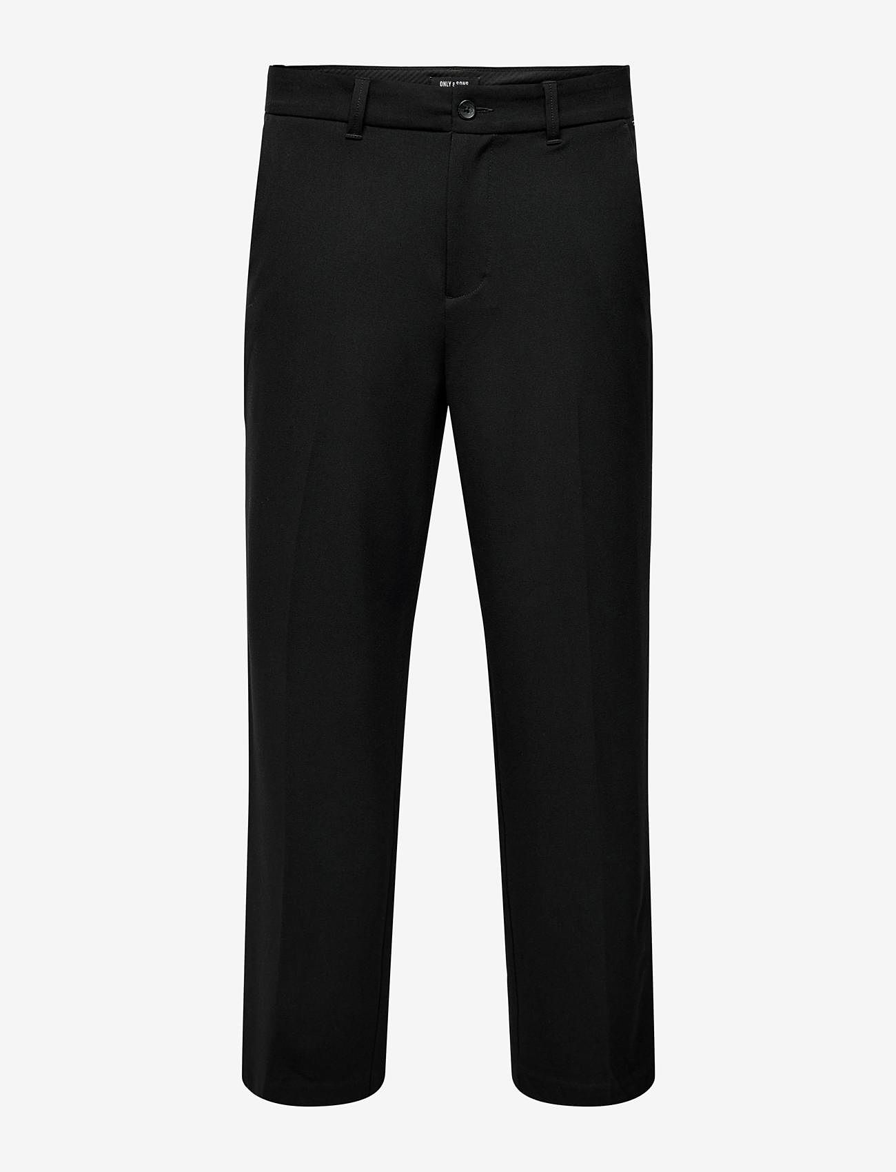 ONLY & SONS - ONSBOB LOOSE 2908 PANT - black - 0