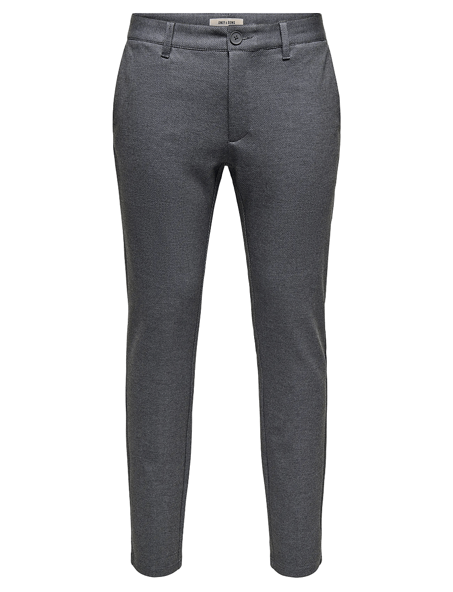 ONLY & SONS - ONSMARK SLIM DITSY 2912 PANT NOOS - chinos - blue nights - 0