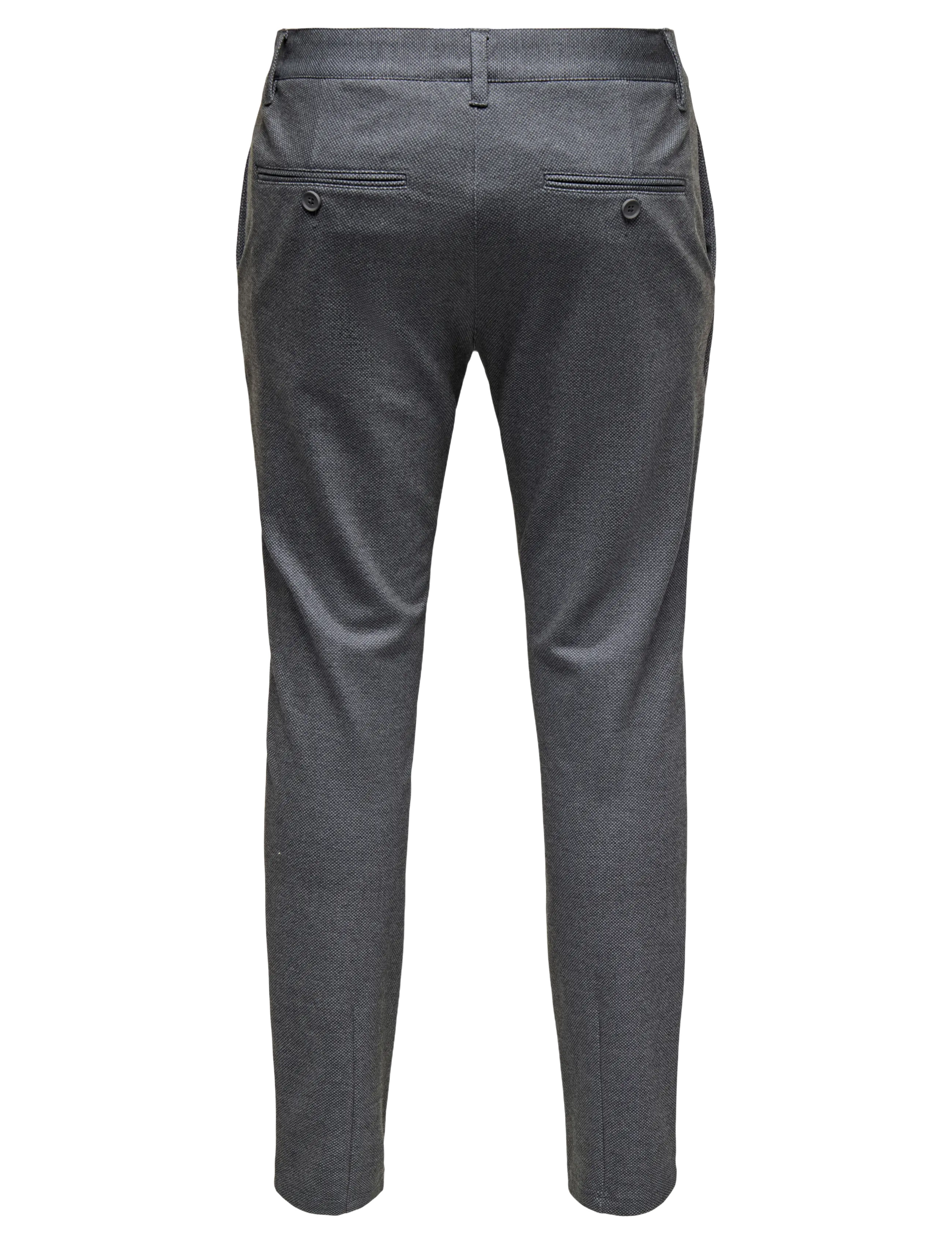 ONLY & SONS - ONSMARK SLIM TAP DITSY 2912 PANT NOOS - chinos - blue nights - 1