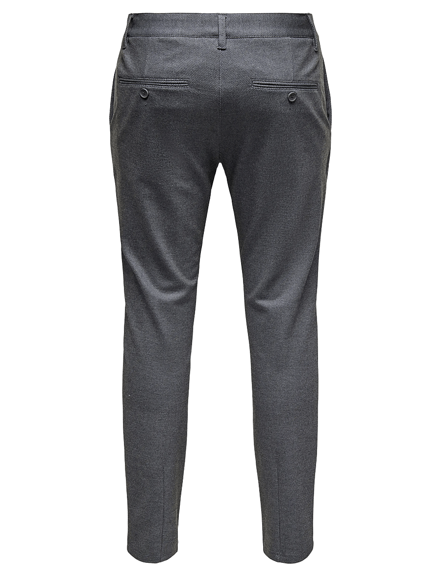 ONLY & SONS - ONSMARK SLIM DITSY 2912 PANT NOOS - chinos - blue nights - 1