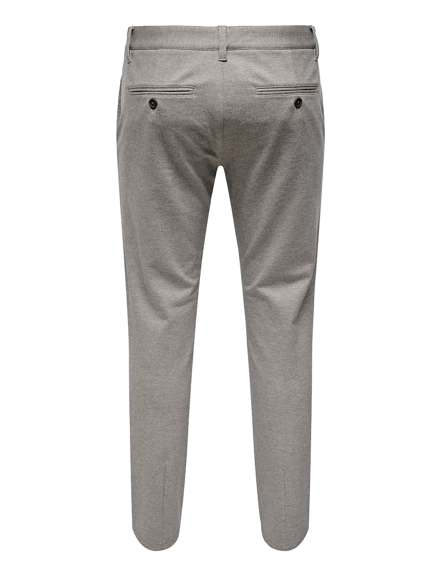 ONLY & SONS - ONSMARK SLIM DITSY 2912 PANT NOOS - chinos - tobacco brown - 2