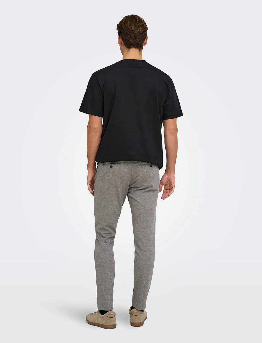 ONLY & SONS - ONSMARK SLIM DITSY 2912 PANT NOOS - chinos - tobacco brown - 3