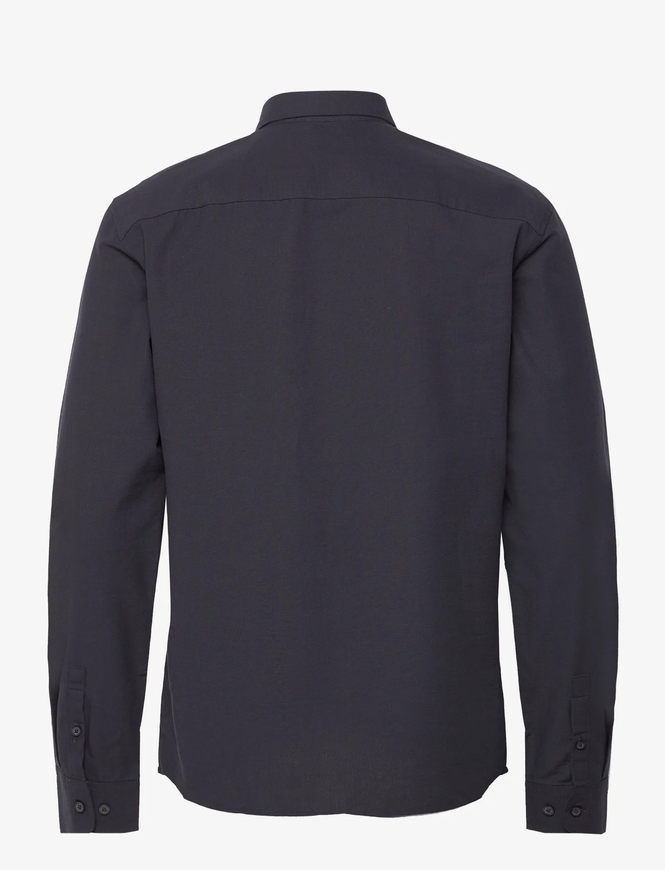 ONLY & SONS - ONSTEO LS REG POCKET VISCOSE SHIRT - casual skjortor - dark navy - 1