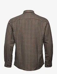 ONLY & SONS - ONSTEVIN LS VISCOSE CHECK REG SHIRT - checkered shirts - dark navy - 1