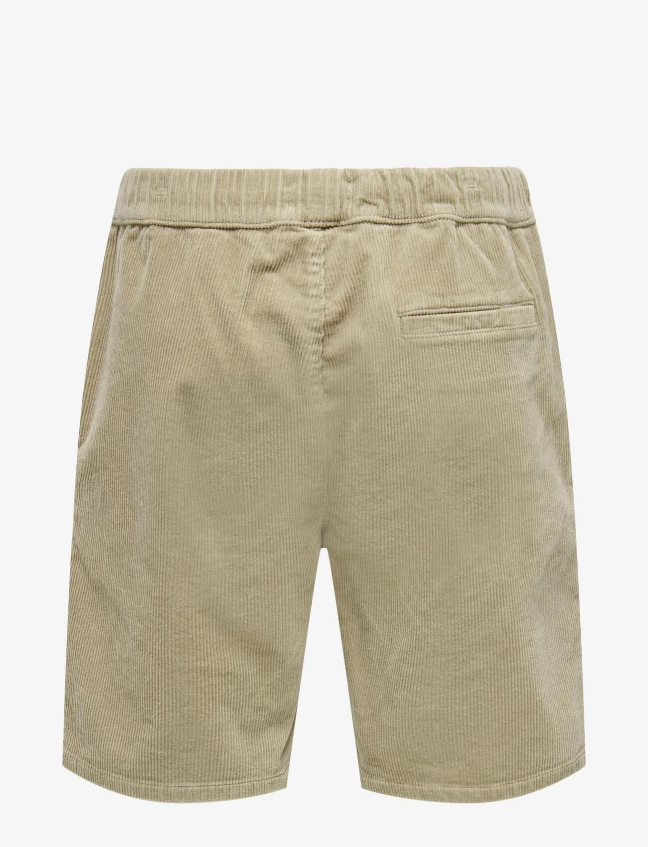 ONLY & SONS - ONSLINUS  LOOSE CORD 3056 SHORT - casual shorts - chinchilla - 1
