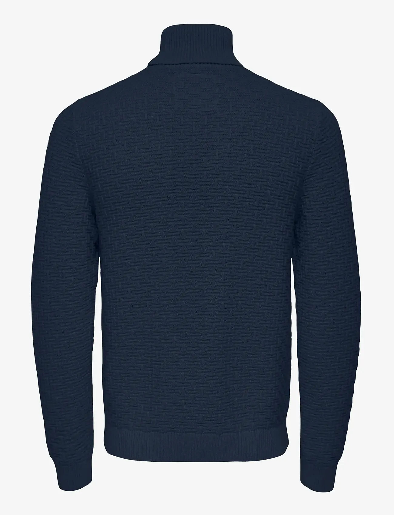 ONLY & SONS - ONSKAY REG ROLL NECK KNIT - kõrge kaelusega džemprid - navy blazer - 1