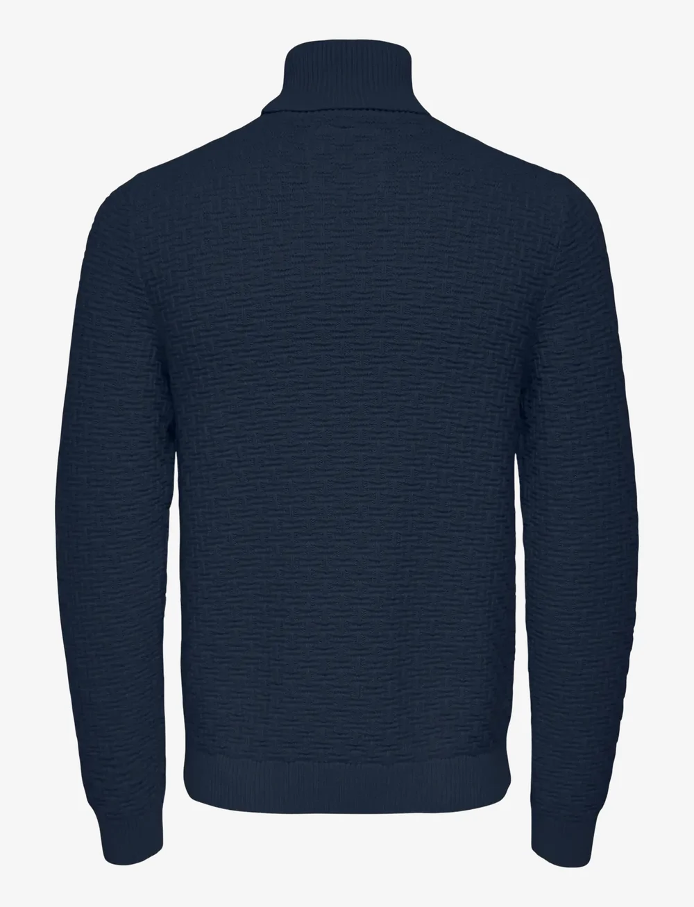 ONLY & SONS - ONSKAY REG ROLL NECK KNIT - polokrage - navy blazer - 1