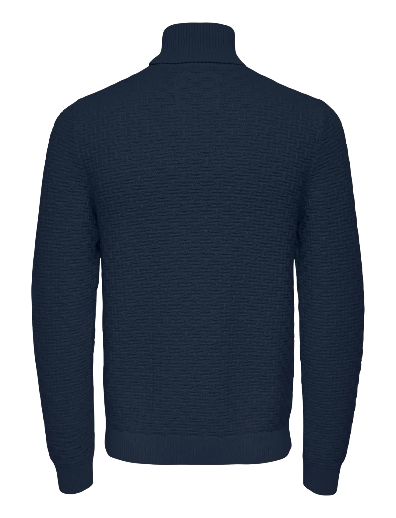 ONLY & SONS - ONSKAY REG ROLL NECK KNIT - rollkragen - navy blazer - 1
