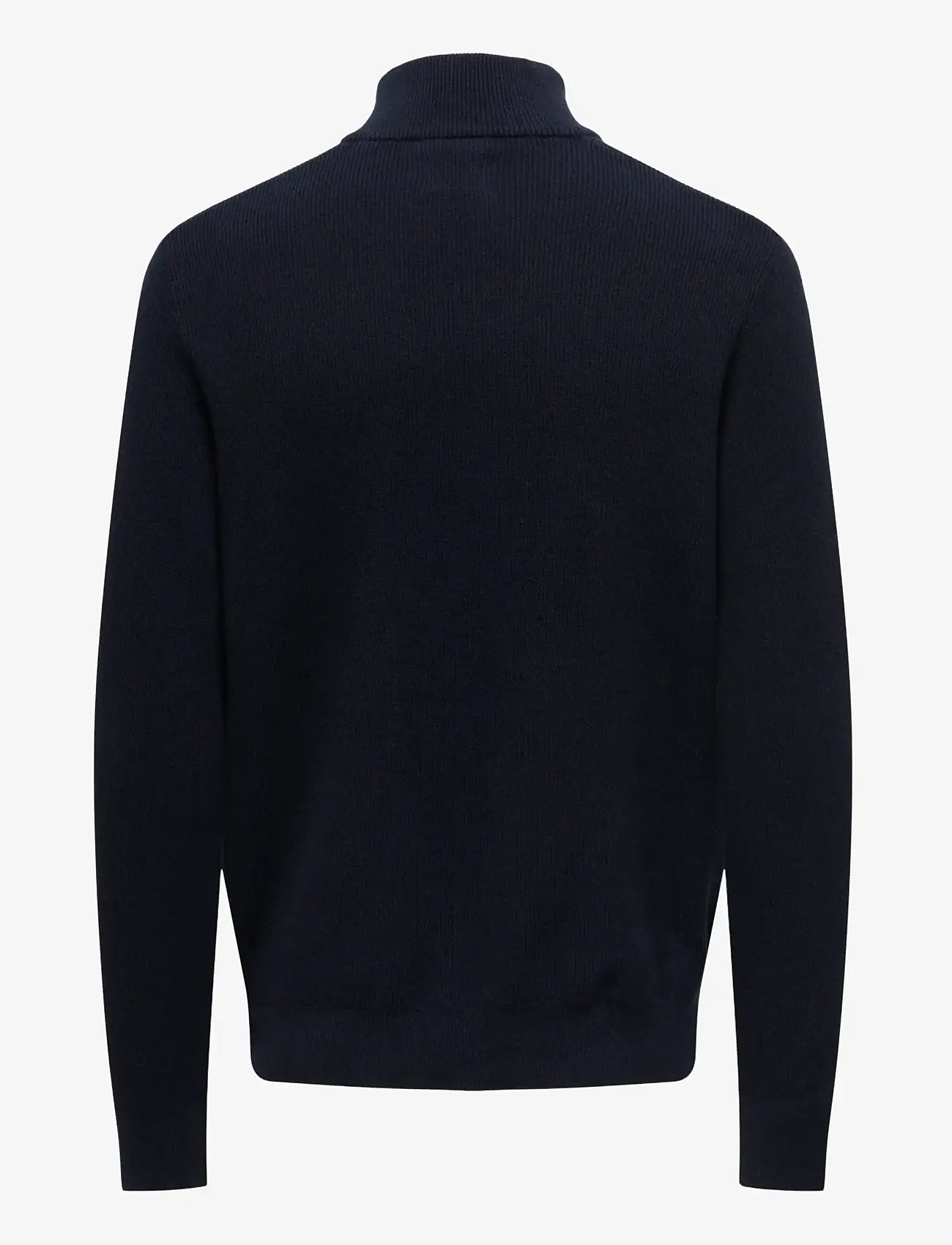 ONLY & SONS - ONSPHIL REG 12 STRUC HALF ZIP KNIT NOOS - half zip-tröjor - dark navy - 2