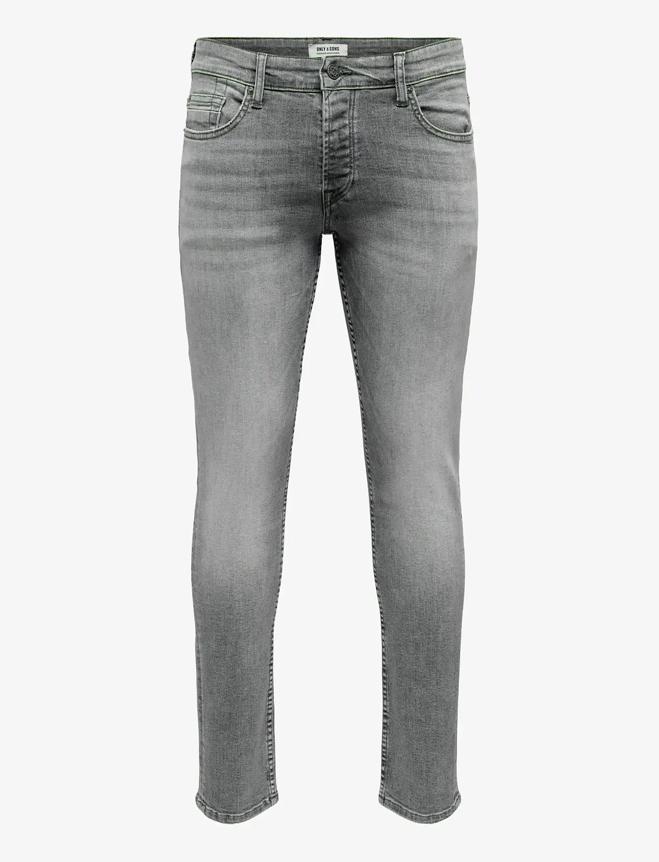 ONLY & SONS - ONSLOOM SLIM GREY 3227 DCC DNM NOOS - slim jeans - grey denim - 1