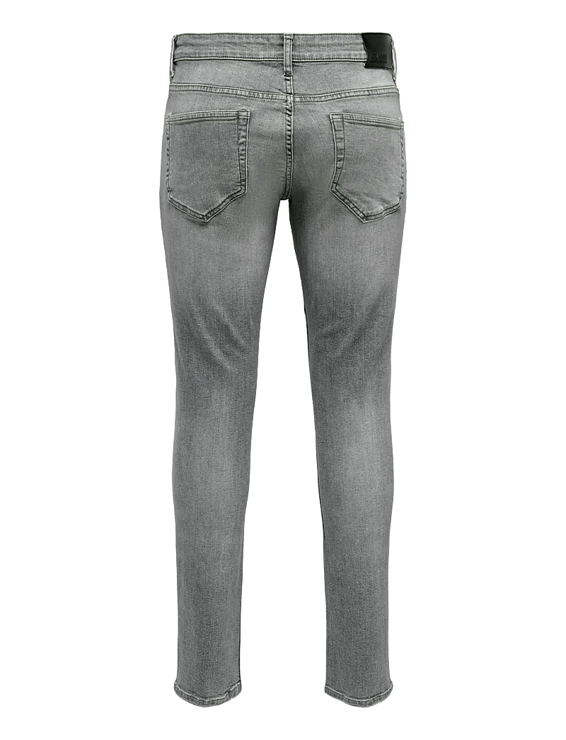 ONLY & SONS - ONSLOOM SLIM GREY 3227 DCC DNM NOOS - slim jeans - grey denim - 2