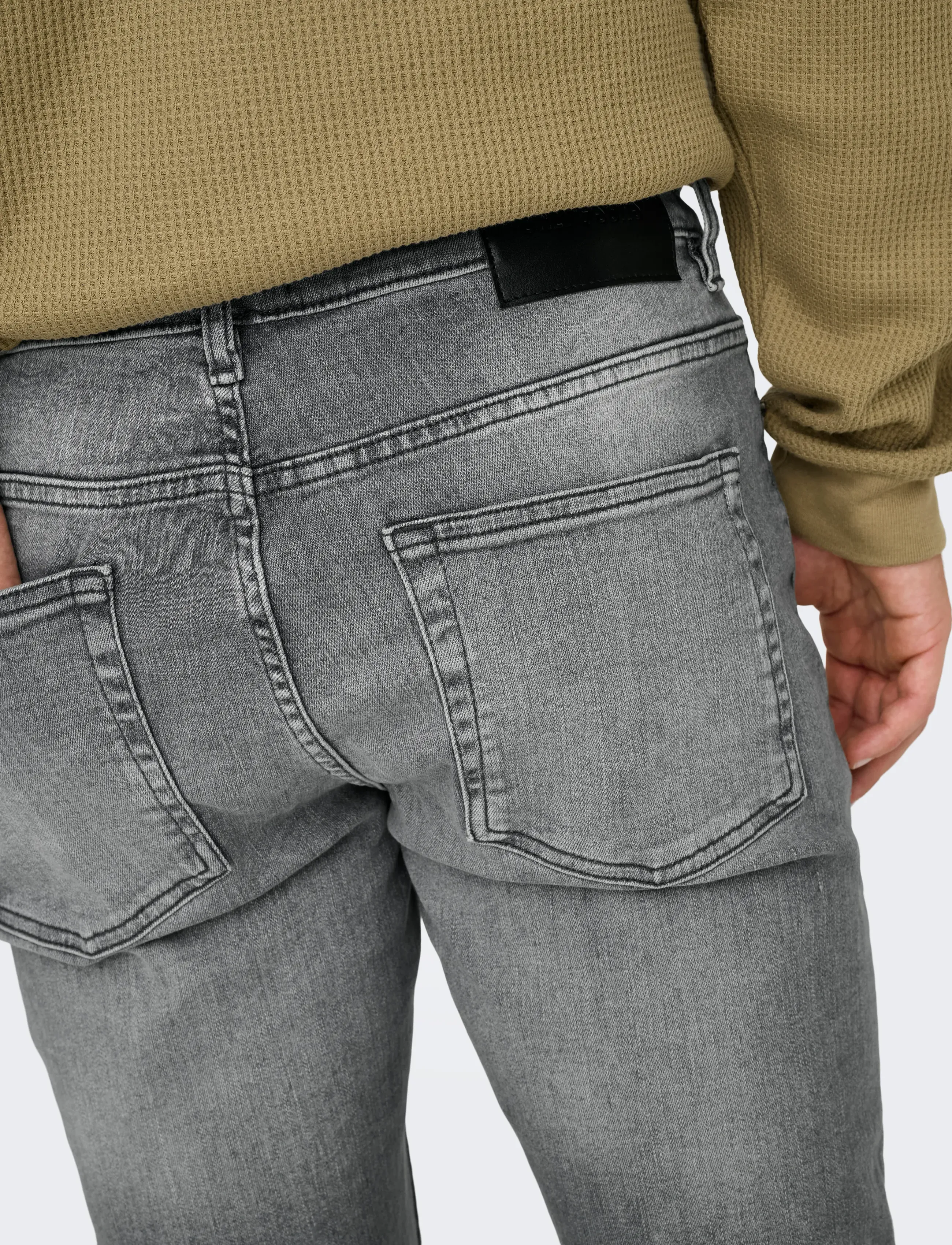 ONLY & SONS ONSLOOM SLIM GREY 3227 DCC DNM NOOS - Jeans - GREY DENIM / grey