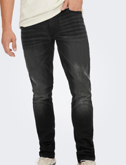 ONLY & SONS - ONSLOOM SLIM JOG BLACK 3231 DNM JNS NOOS - slim jeans - black denim - 5