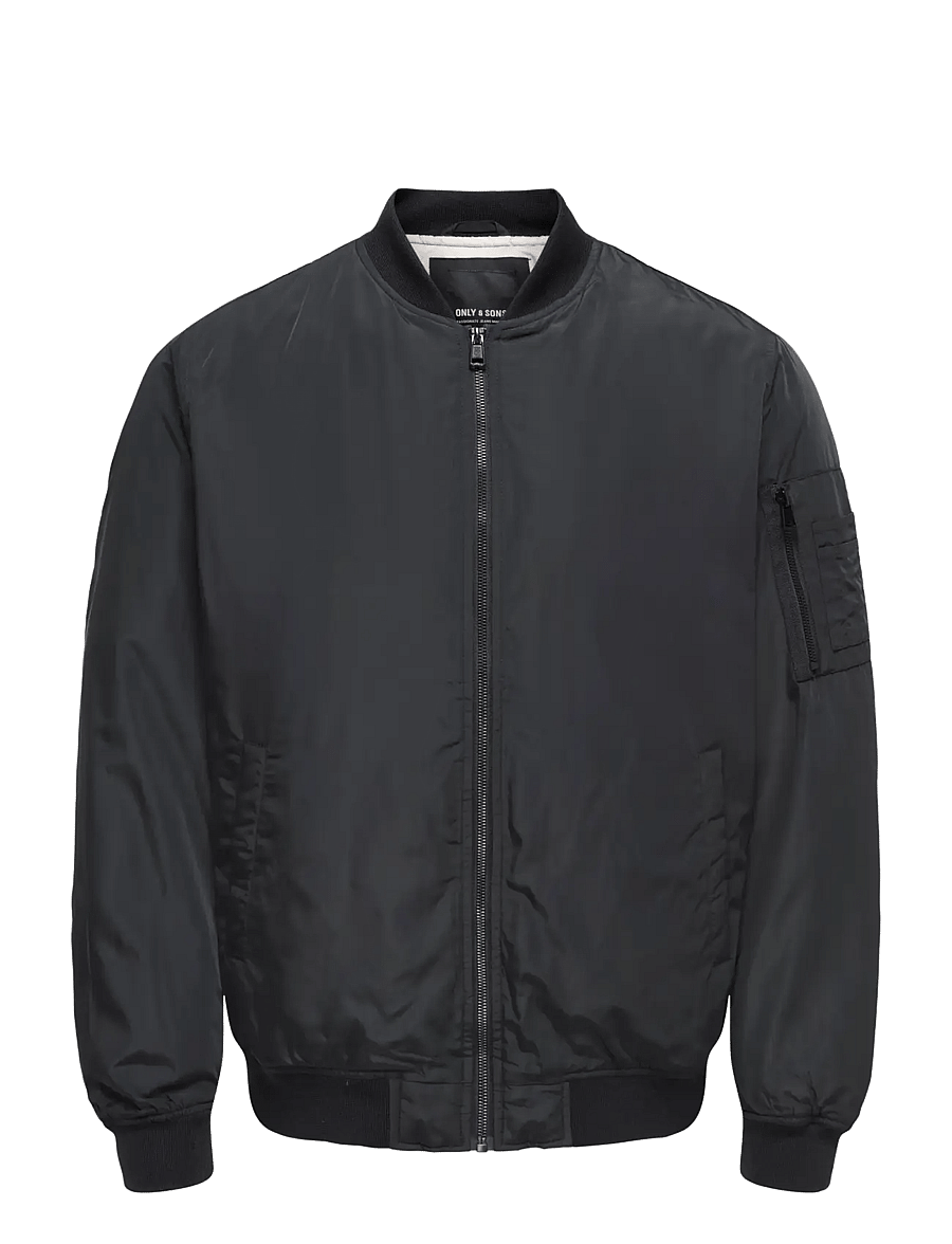 ONLY & SONS - ONSJOSHUA BOMBER OTW VD - frühlingsjacken - black - 1