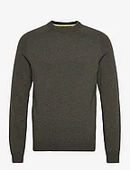 ONSEDWARD REG 7 WOOL CREW KNIT - ROSIN