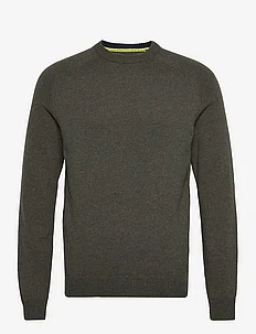 ONSEDWARD REG 7 WOOL CREW KNIT, ONLY & SONS