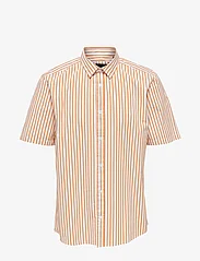ONLY & SONS - ONSCAPE S/S STRIPE REG SHIRT FW - lowest prices - star white - 0