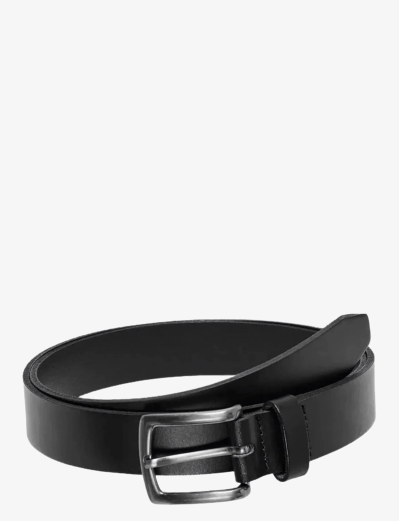 ONLY & SONS - ONSBOON SLIM LEATHER BELT NOOS - klassiske bælter - black - 0