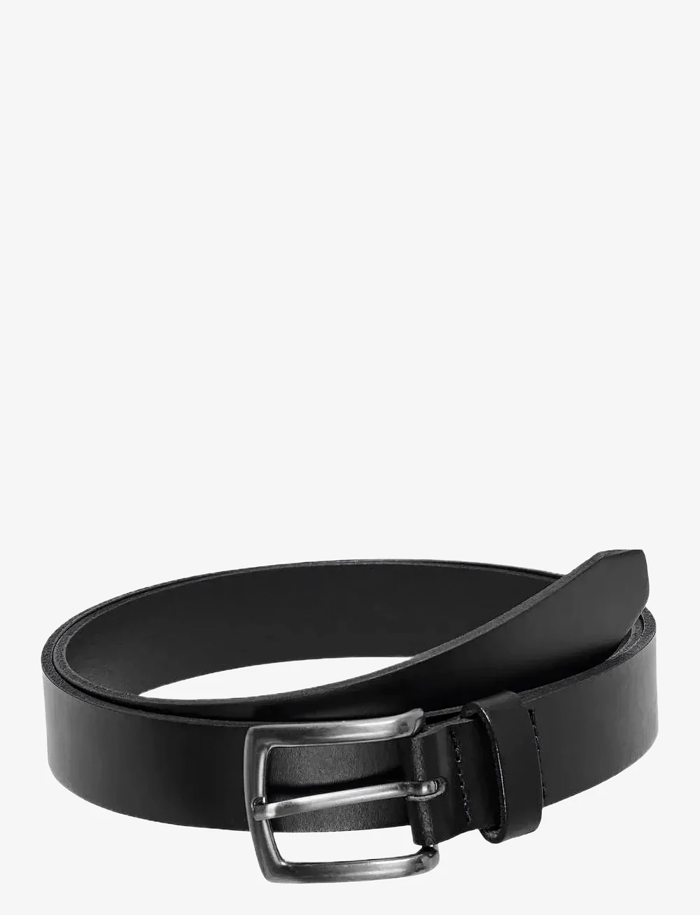ONLY & SONS - ONSBOON SLIM LEATHER BELT NOOS - klassisch gürtel - black - 0