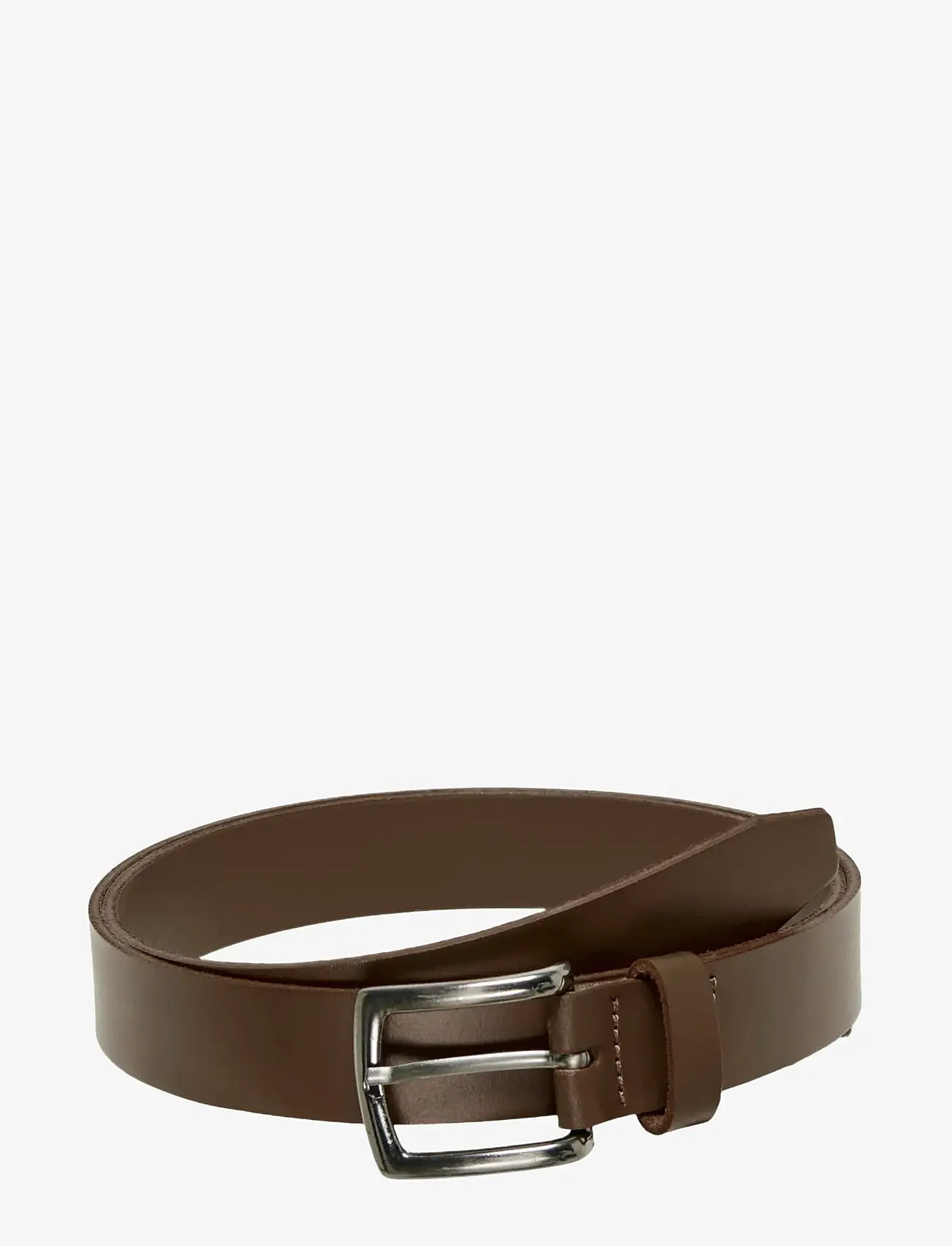 ONLY & SONS - ONSBOON SLIM LEATHER BELT NOOS - klassikalised vööd - cognac - 0