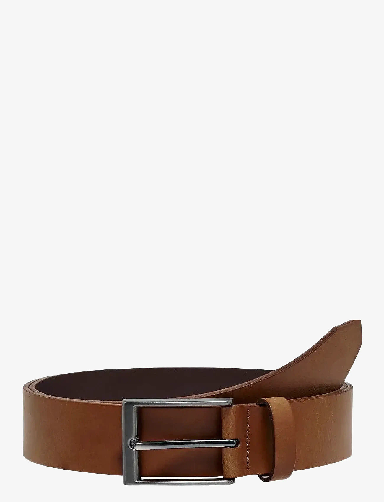 ONLY & SONS - ONSBRAD MEDIUM LEATHER BELT NOOS - klassisch gürtel - cognac - 0