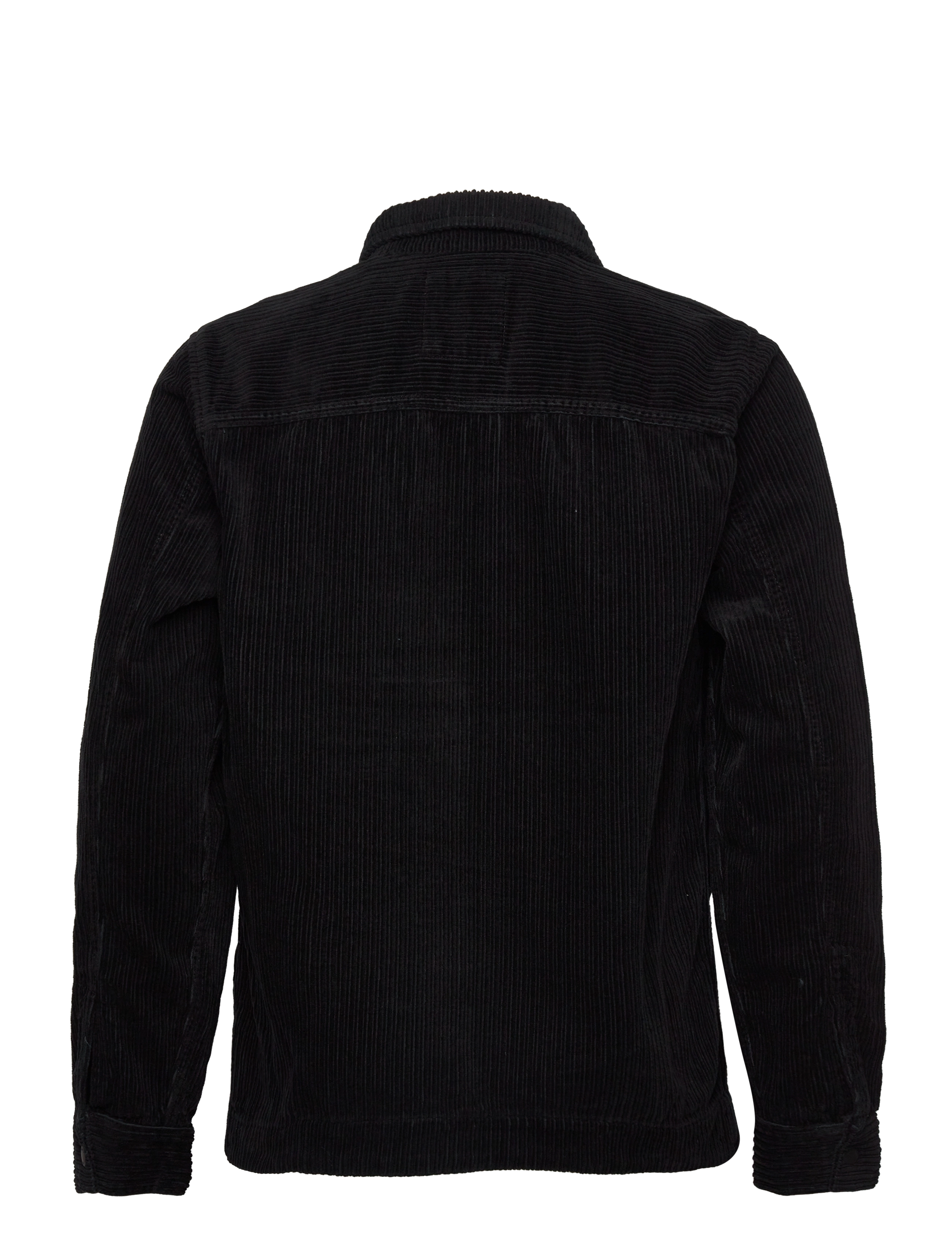 ONLY & SONS - ONSTIM LIFE OVR FULL ZIP CORD LS SHIRT - black - 1