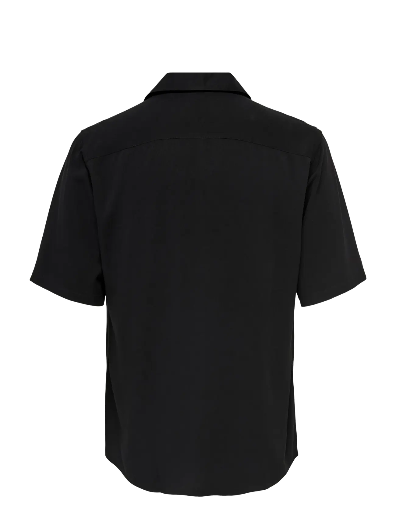 ONLY & SONS - ONSDASH LIFE REG RES SS 001 SHIRT NOOS - lühikeste varrukatega särgid - black - 2