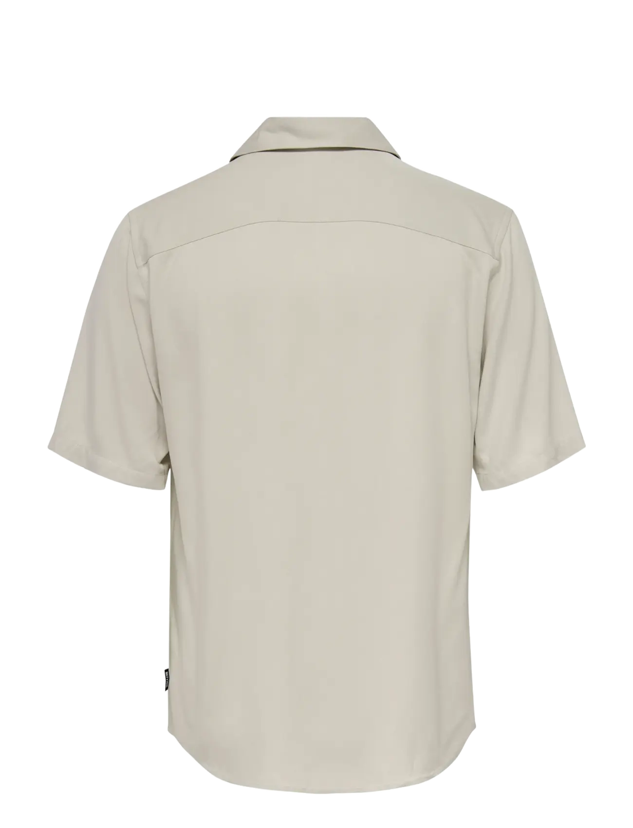 ONLY & SONS - ONSDASH LIFE REG RES SS 001 SHIRT NOOS - chemises à manches courtes - silver lining - 2