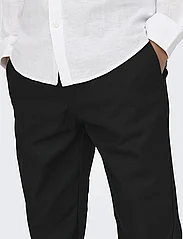 ONLY & SONS - ONSEDGE-ED LOOSE 0073 PANT NOOS - casual byxor - black - 5