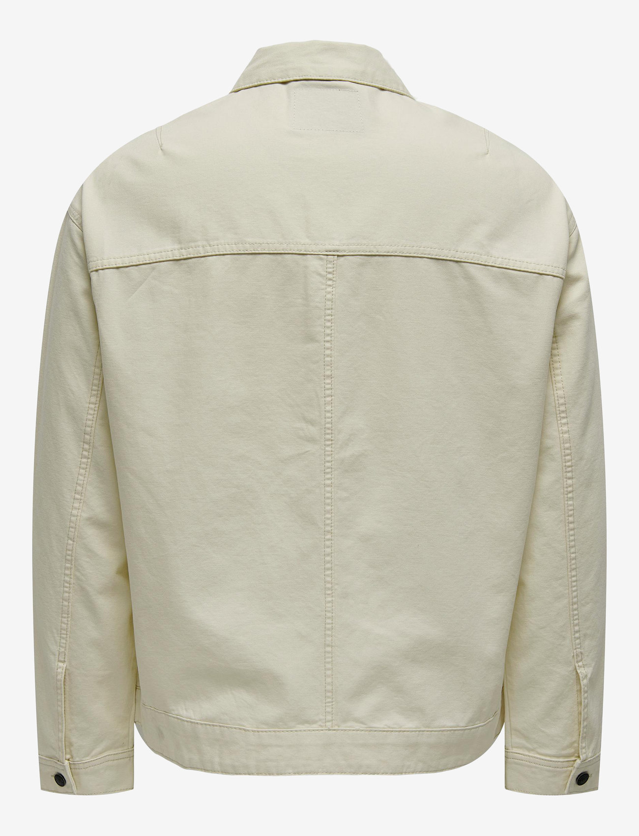 ONLY & SONS - ONSEND OVZ CANWAS 4470 JACKET - ecru - 1