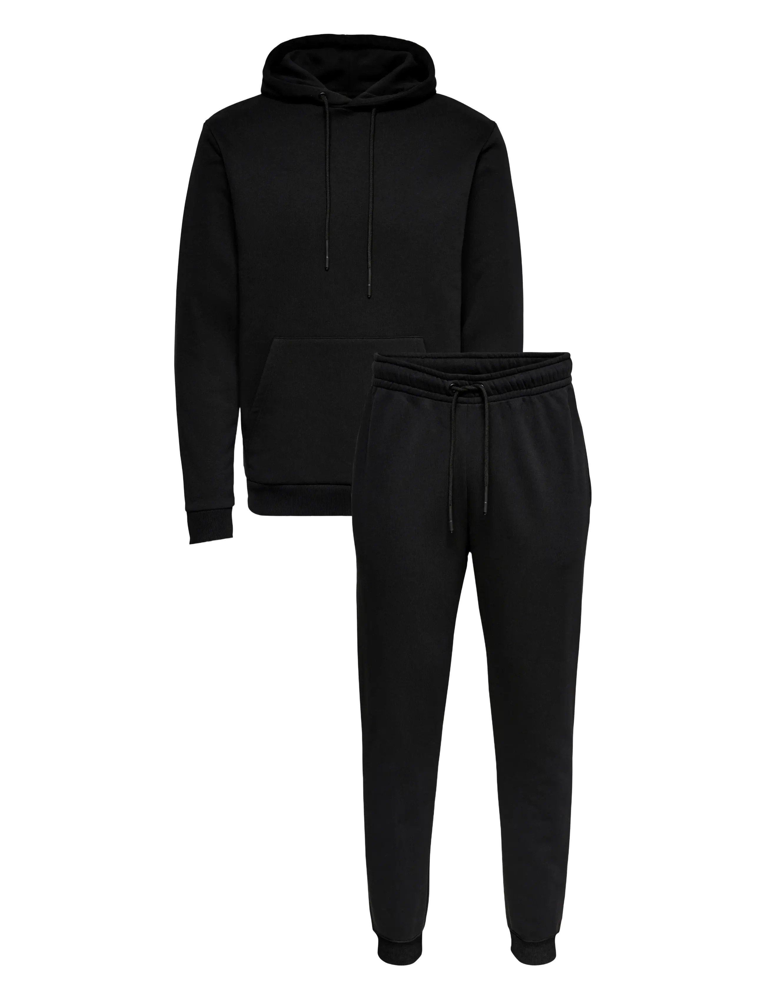 ONLY & SONS Onsceres Pant Hoodie Set, M, Sweatshirts Hoodies, Schwarz - Männerswear