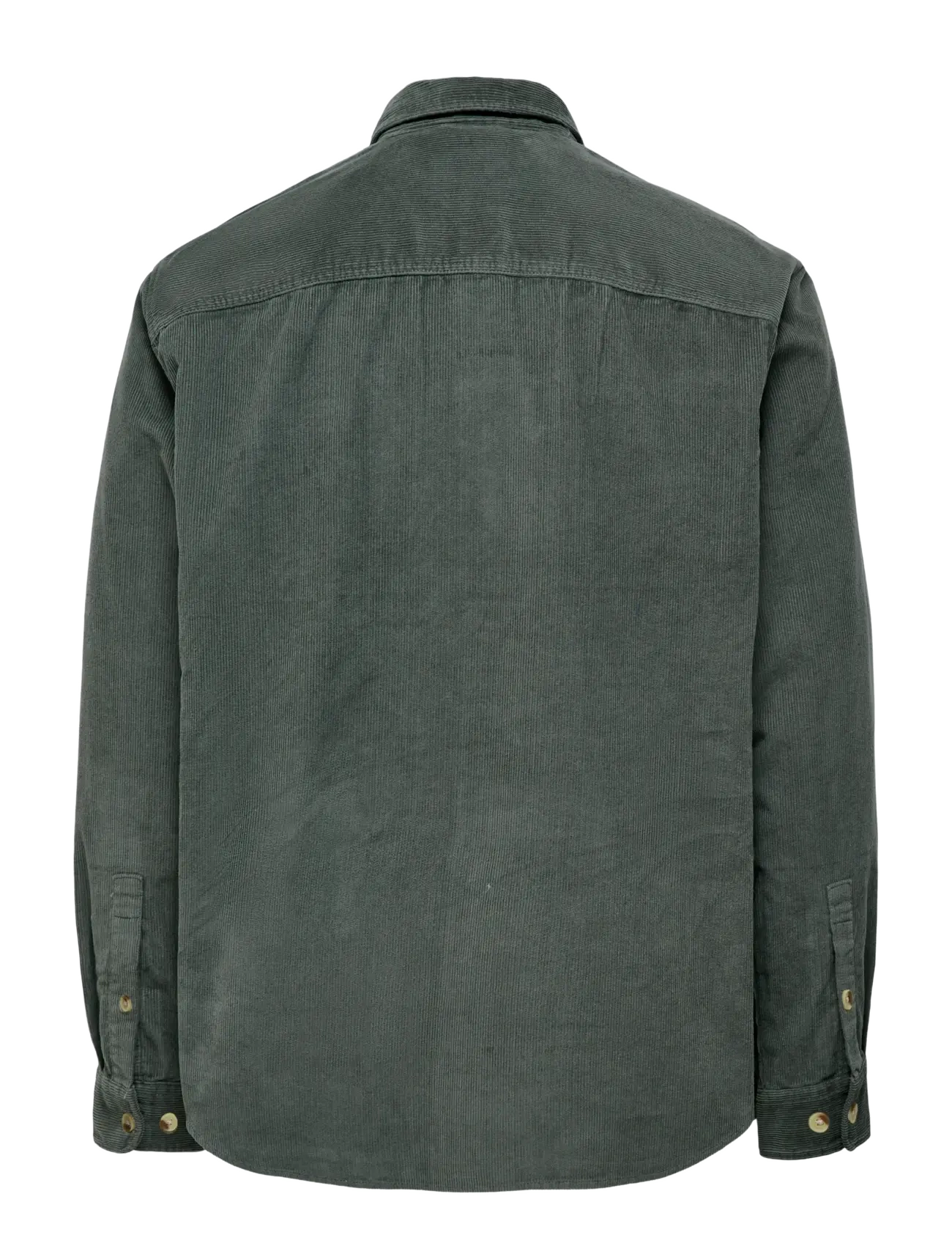 ONLY & SONS - ONSALP 2PKT WASHD CORD LS SHIRT NOOS - Überhemden - castor gray - 2