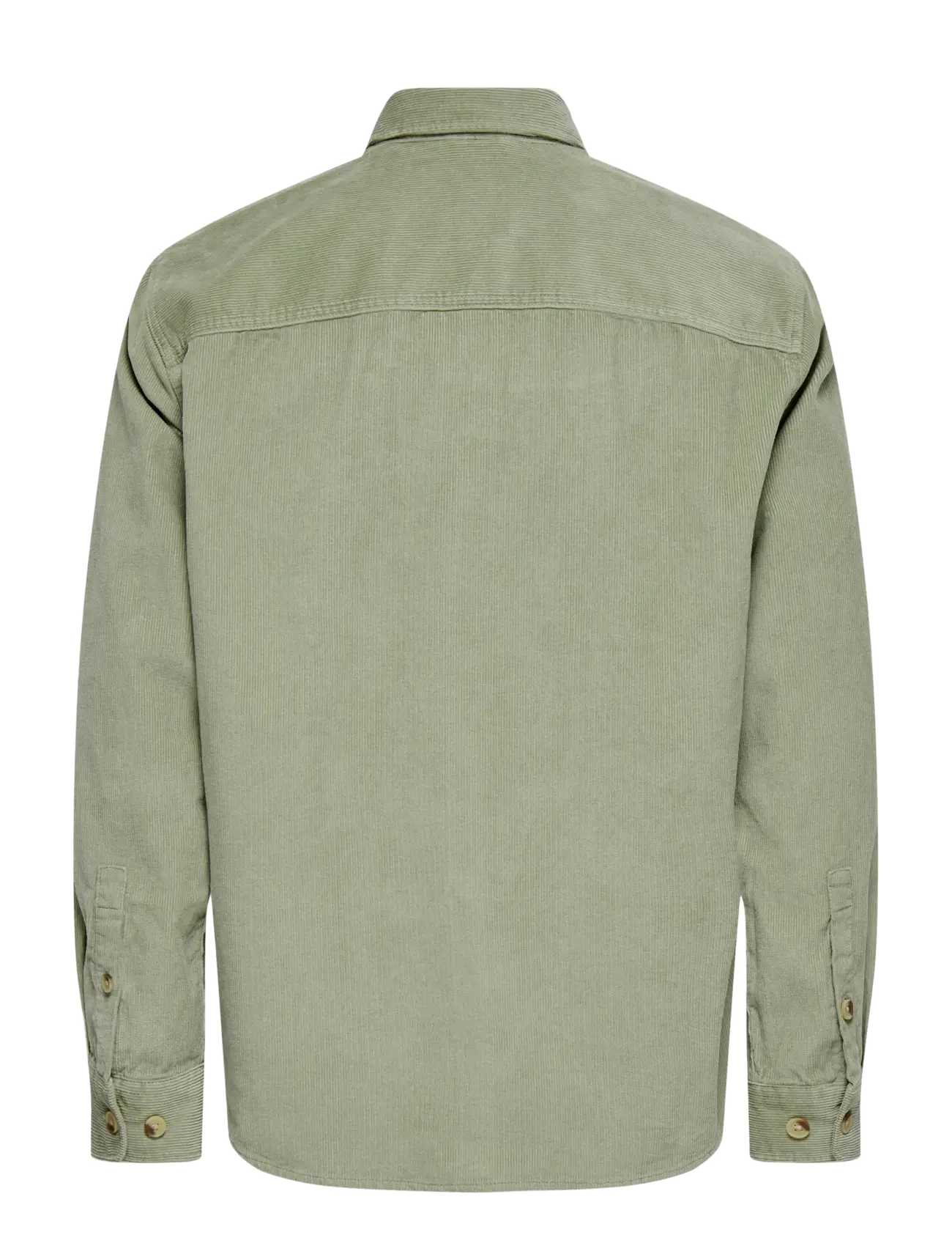ONLY & SONS - ONSALP 2PKT WASHD CORD LS SHIRT OTL - fløjlsskjorter - seagrass - 2