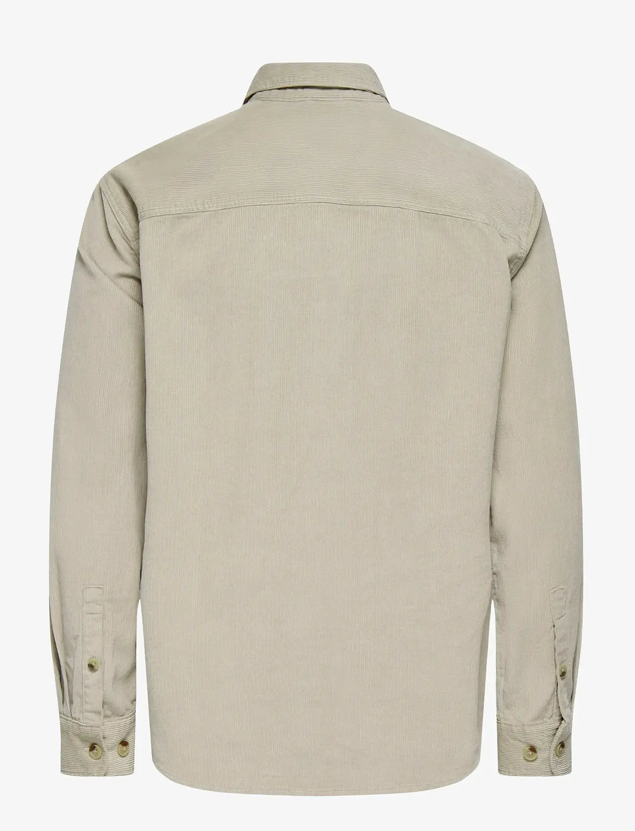 ONLY & SONS - ONSALP 2PKT WASHD CORD LS SHIRT OTL - velvet särgid - silver lining - 2
