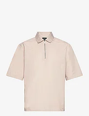 ONLY & SONS - ONSTYGO RLX RECY HALF ZIP SS SHIRT - lowest prices - pumice stone - 0