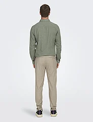 ONLY & SONS - ONSMARK TAP 0011 COTTON LINEN PNT - chino's - chinchilla - 3