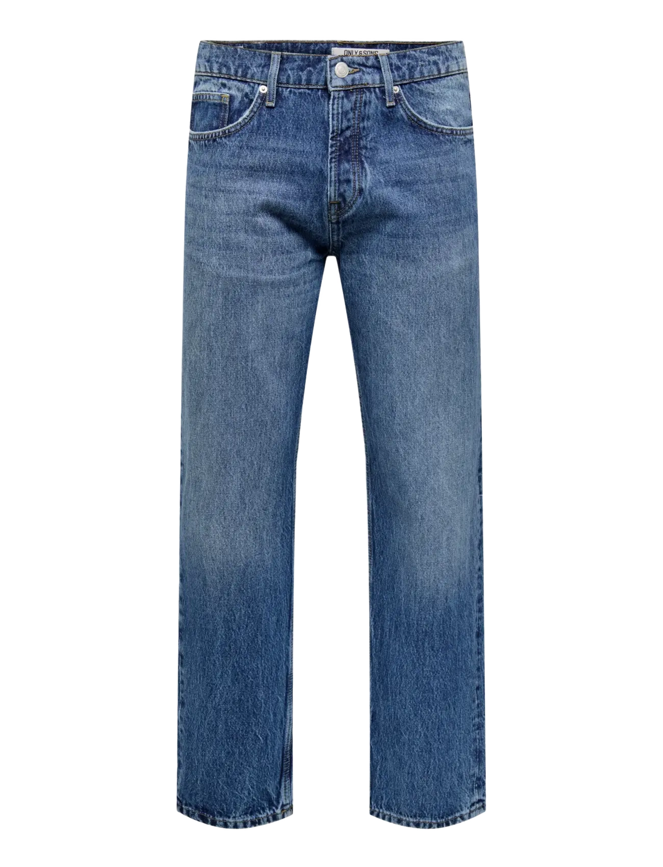ONLY & SONS ONSEDGE STRAIGHT MB 4939 AZG DNM NOOS - Kleidung - MEDIUM BLUE DENIM / blue