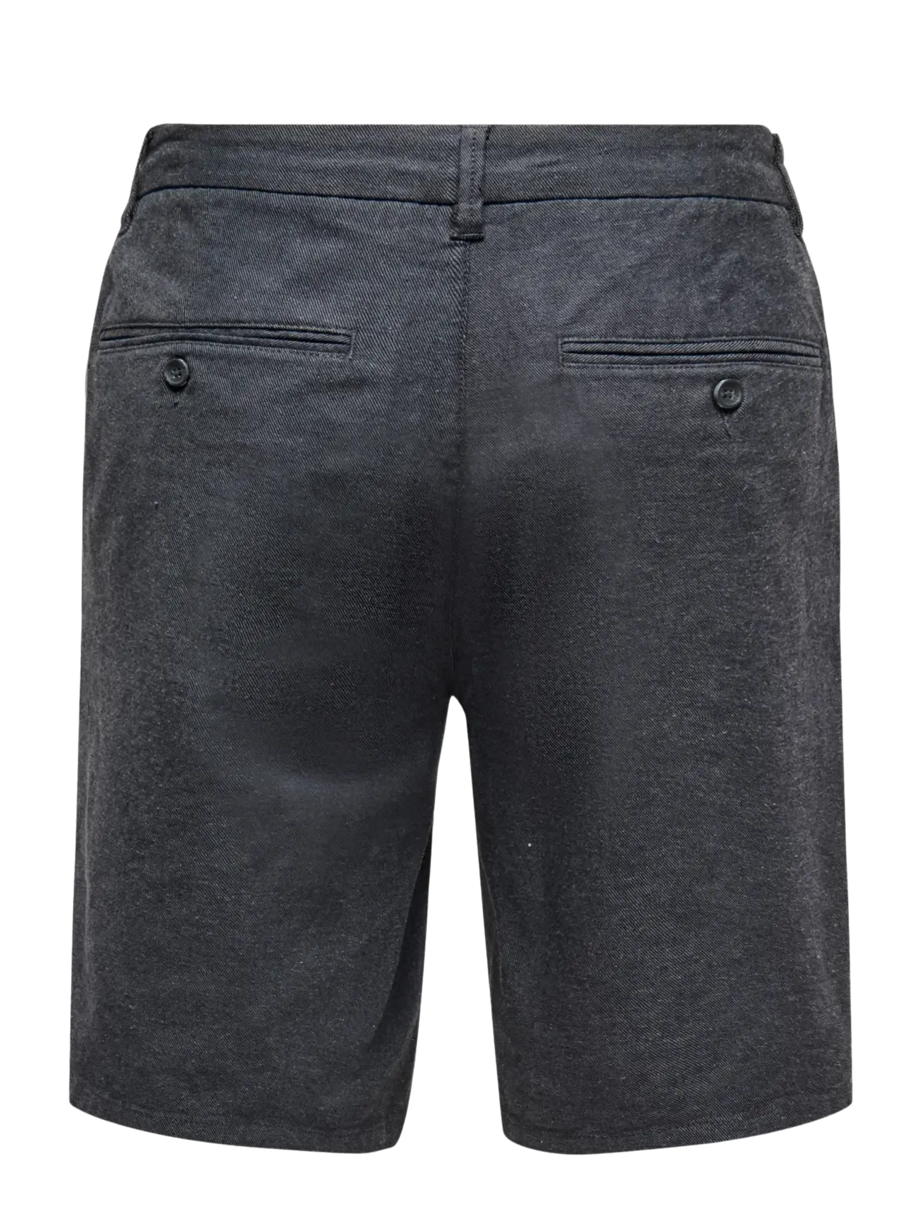 ONLY & SONS - ONSMARK 0011 COTTON LINEN SHORTS NOOS - szorty lniane - black - 2