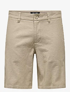ONSMARK 0011 COTTON LINEN SHORTS NOOS, ONLY & SONS