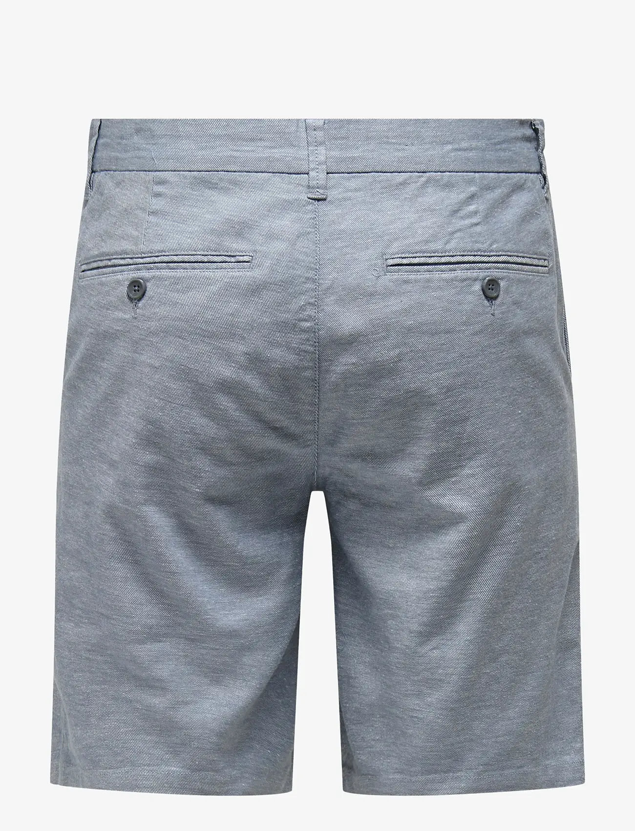 ONLY & SONS - ONSMARK 0011 COTTON LINEN SHORTS NOOS - hørshorts - flint stone - 2
