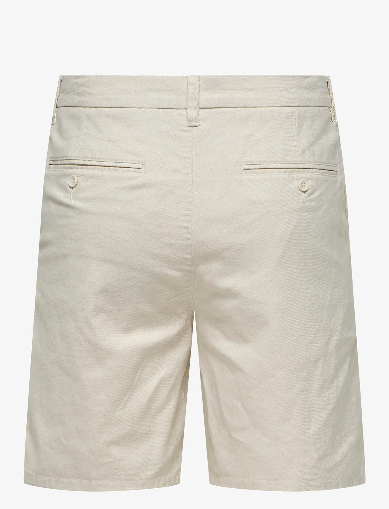 ONLY & SONS - ONSMARK 0011 COTTON LINEN SHORTS NOOS - linneshorts - silver lining - 2