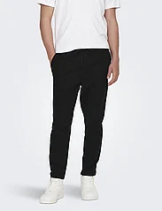 ONLY & SONS - ONSLINUS CROP 0007 COT LIN PNT NOOS - lowest prices - black - 2