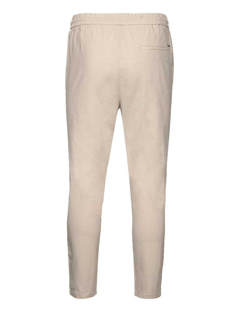 ONLY & SONS - ONSLINUS CROP 0007 COT LIN PNT NOOS - hørbukser - silver lining - 2