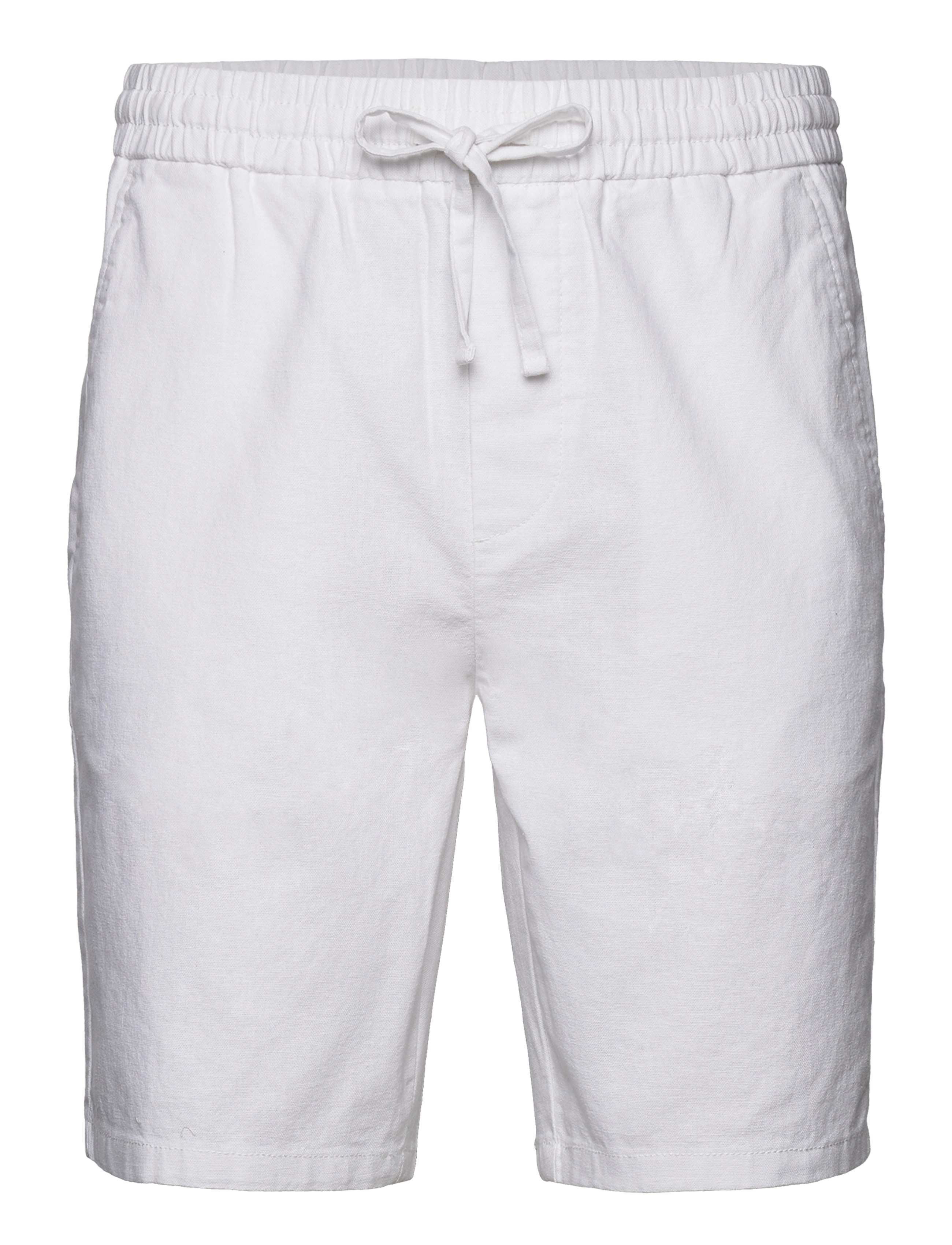 ONLY & SONS ONSLINUS 0007 COT LIN SHORTS NOOS - Shorts - BRIGHT WHITE / white