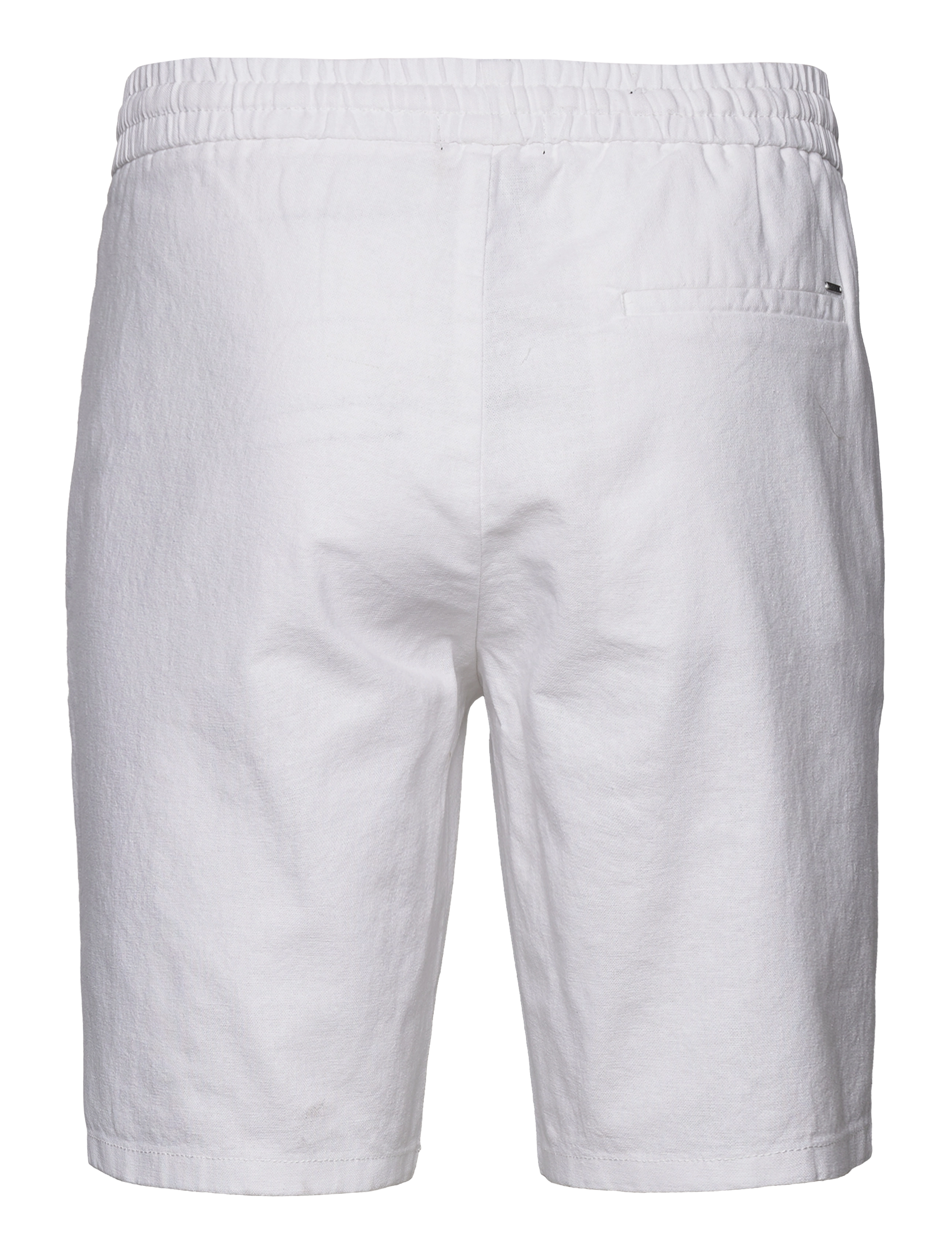 ONLY & SONS - ONSLINUS 0007 COT LIN SHORTS NOOS - leinen-shorts - bright white - 2