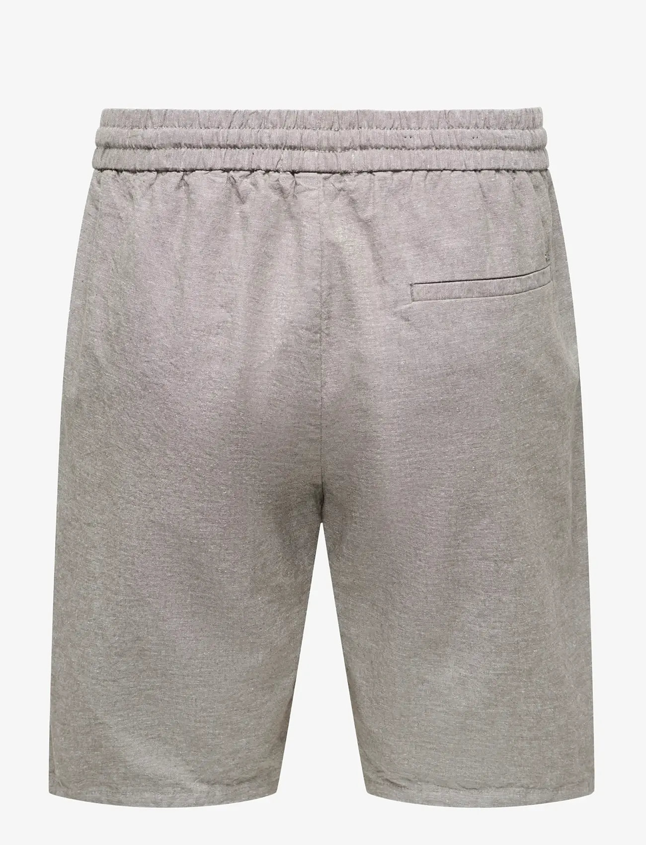 ONLY & SONS - ONSLINUS 0007 COT LIN SHORTS NOOS - leinen-shorts - bungee cord - 2
