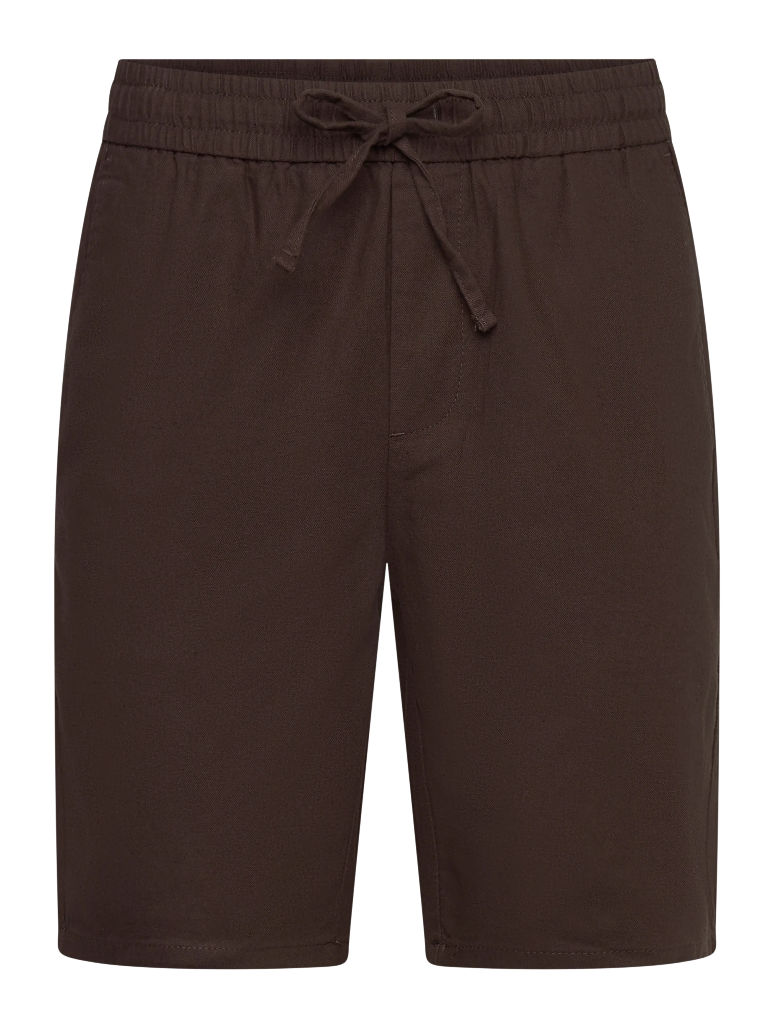 ONLY & SONS ONSLINUS 0007 COT LIN SHORTS NOOS - Shorts - DEMITASSE / brown